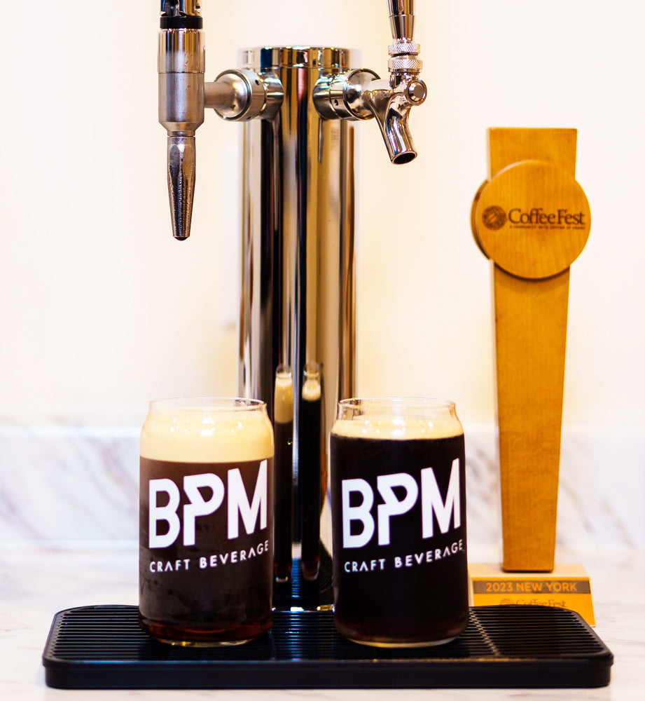 Organic Nitro Cold Brew on Tap